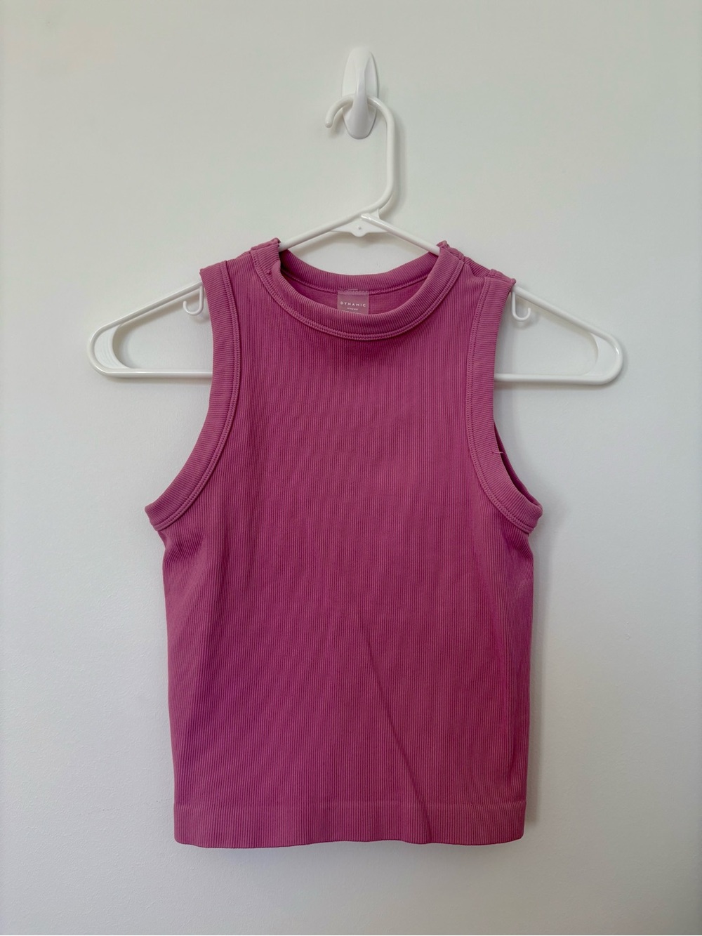 Classic Ribbed Tank Top - Raspberry